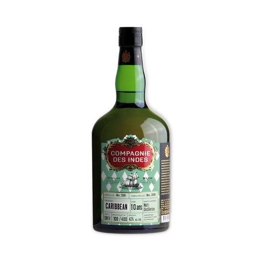 Dark Rum - Compagnie des Indes Caribbean 10 Year Old Rum 700ml (ABV 43%)
