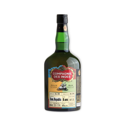 Dark Rum - Compagnie des Indes Dominican Republic 8 Year Old Rum 700ml (ABV 43%)