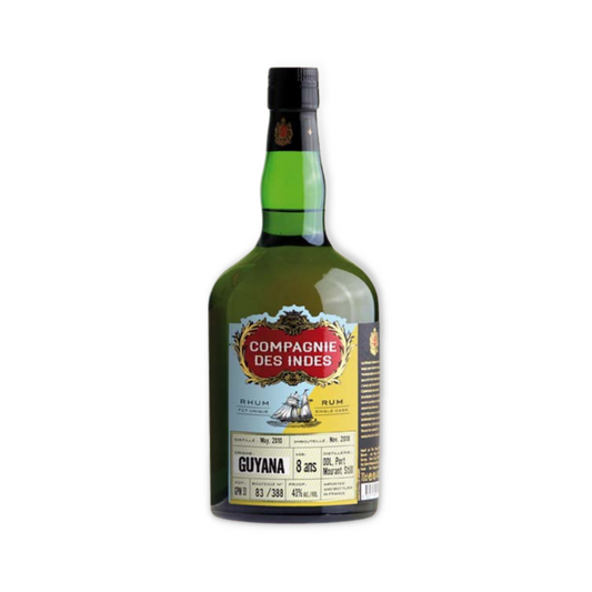 Dark Rum - Compagnie des Indes Guyana 8 Year Old Rum 700ml (ABV 43%)