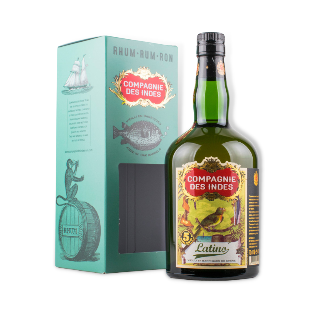 Dark Rum - Compagnie des Indes Latino 5 Year Old Rum 700ml (ABV 40%)