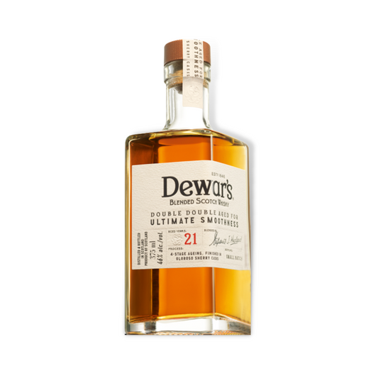 Scotch Whisky - Dewar's 21 Year Old Double Double Aged Scotch Whisky 375ml (ABV 46%)