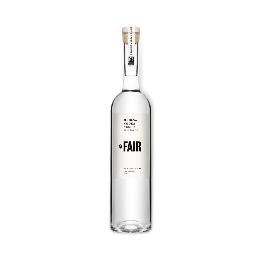 French Vodka - Fair Quinoa Vodka 700ml (ABV 40%)