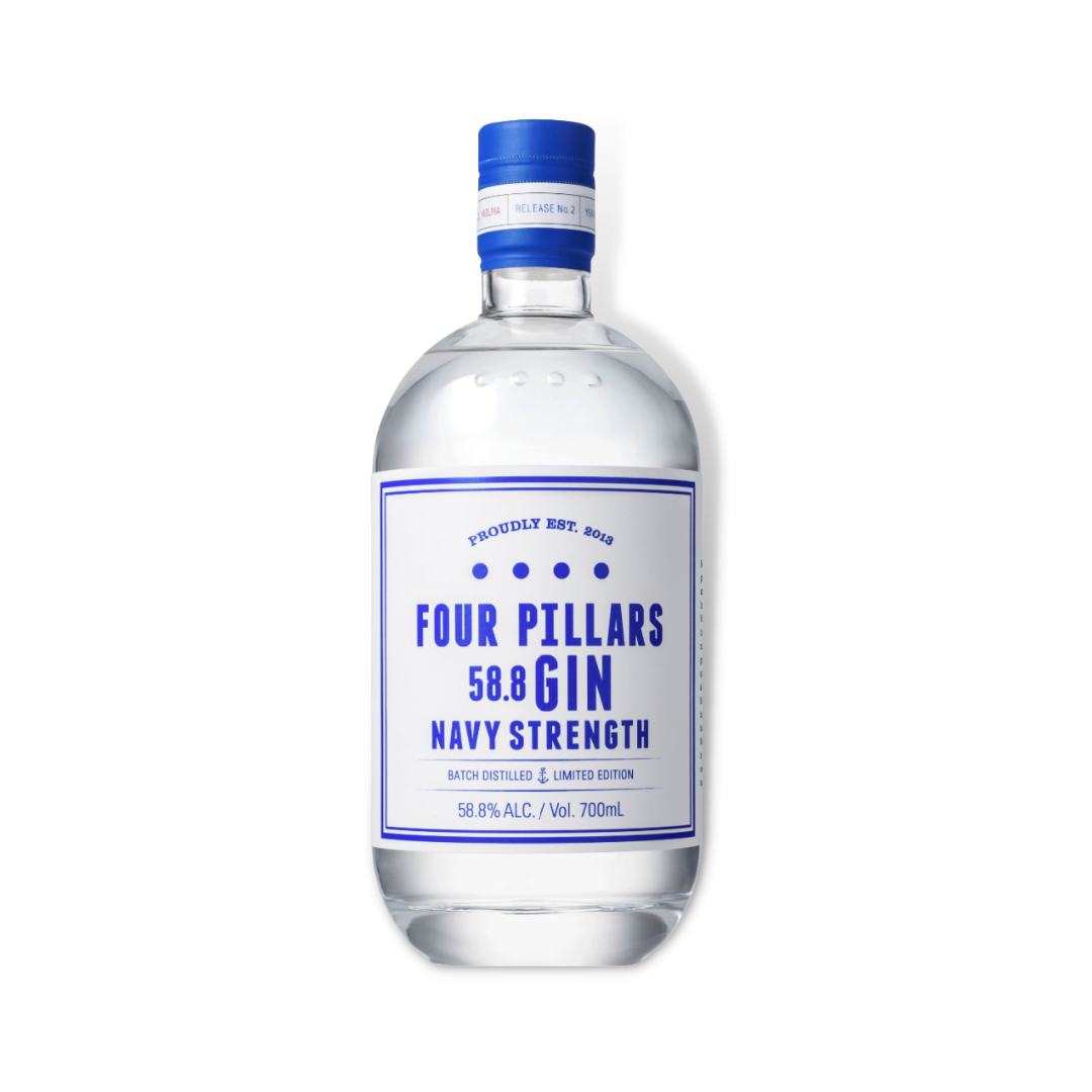 Australian Gin - Four Pillars Navy Strength Gin 700ml (ABV 58.8%)