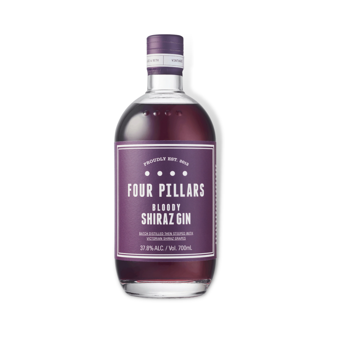 Australian Gin - Four Pillars Bloody Shiraz Gin 700ml (ABV 37.8%)