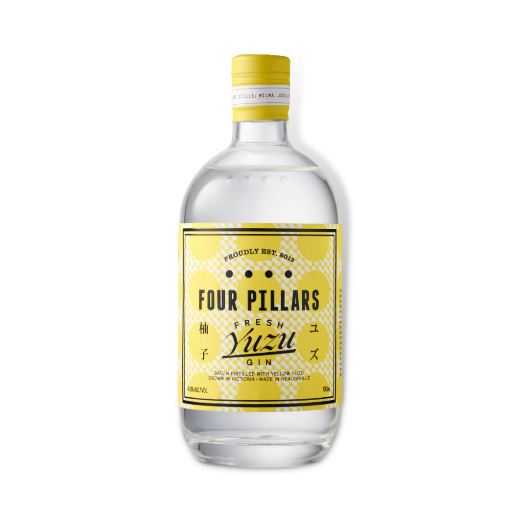 Australian Gin - Four Pillars Fresh Yuzu Gin 700ml (ABV 41.8%)