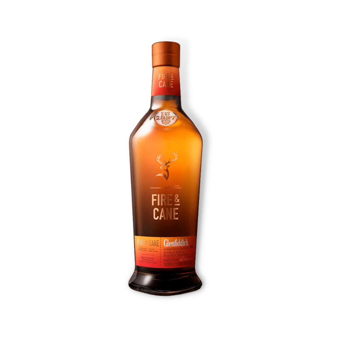 Scotch Whisky - Glenfiddich Fire & Cane Single Malt Scotch Whisky 700ml (ABV 43%)