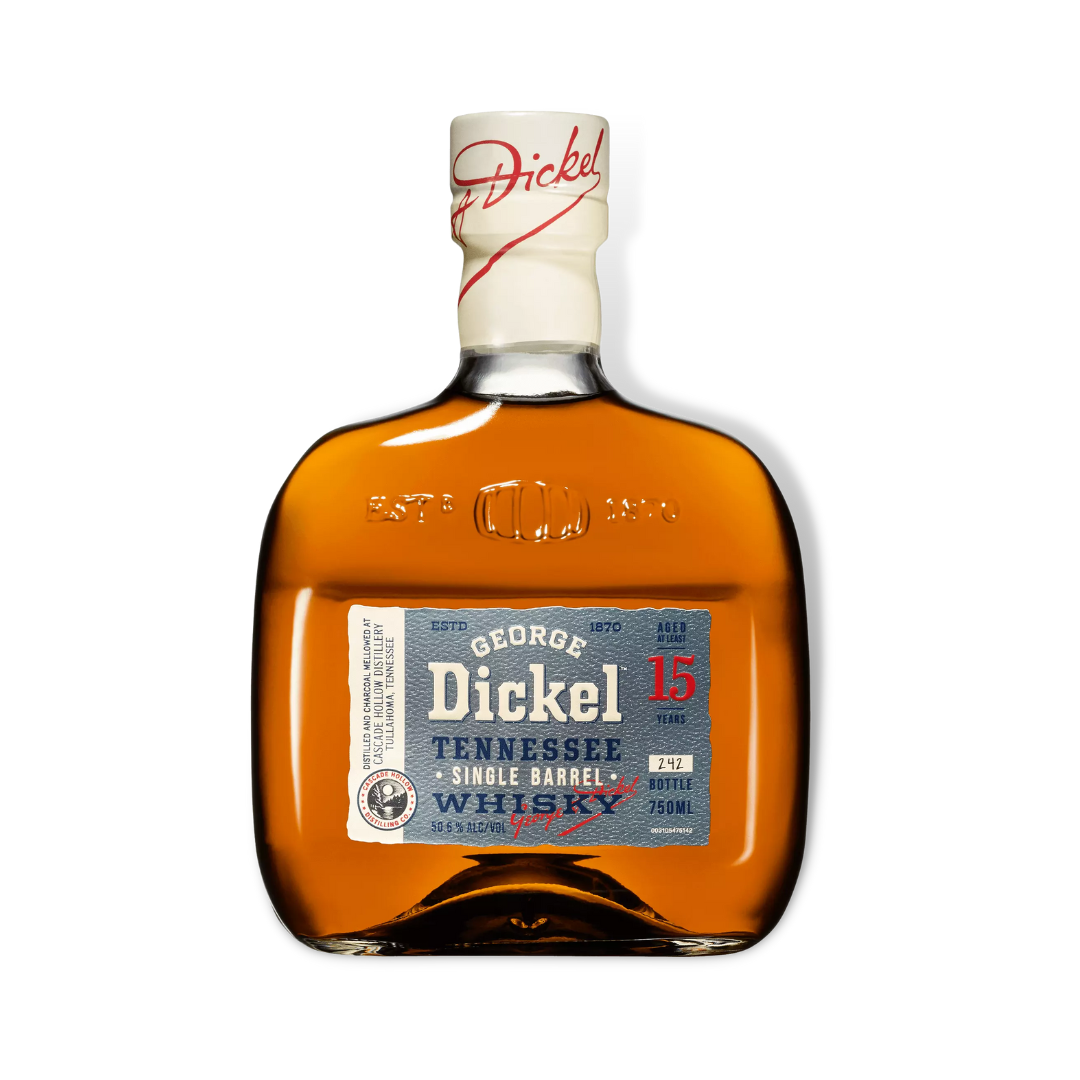 American Whiskey - George Dickel 15 Year Old Single Barrel Tennessee Whisky 750ml (ABV 42.2%)