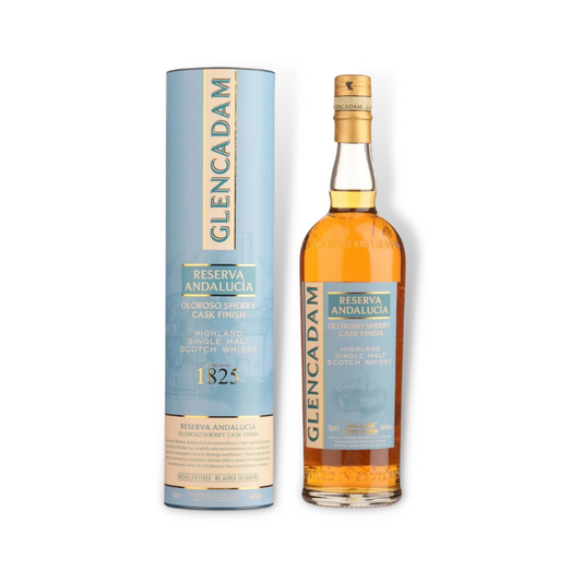 Scotch Whisky - Glencadam Reserva Andalucia Oloroso Sherry Cask Highland Single Malt Scotch Whisky 700ml (ABV 46%)