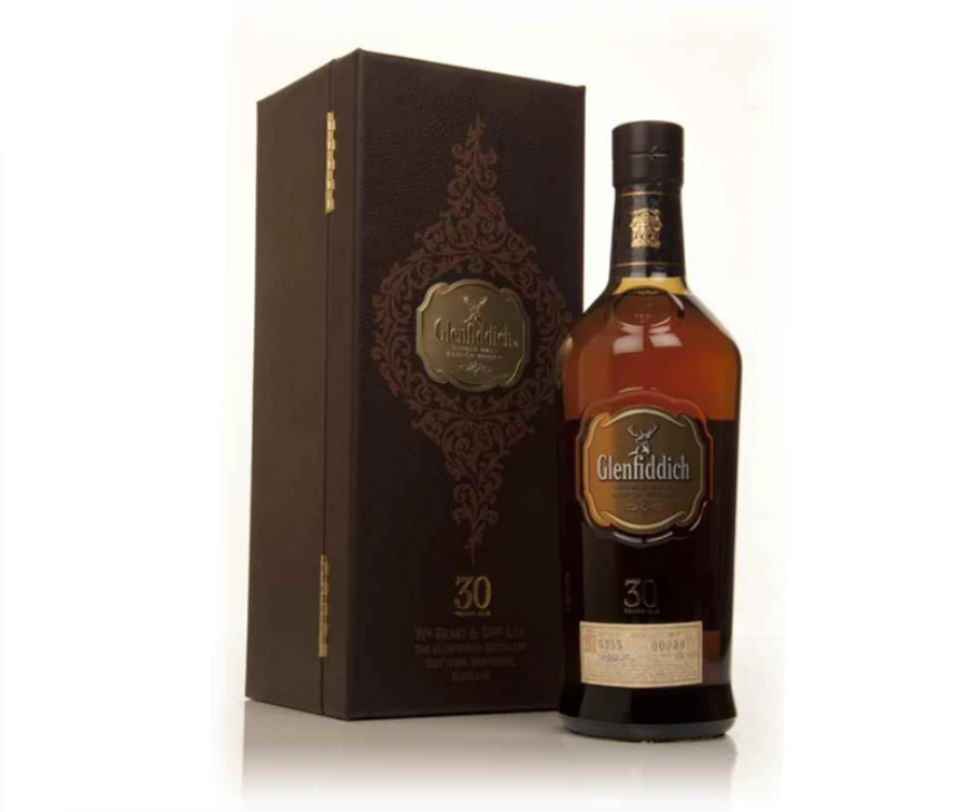 Scotch Whisky - Glenfiddich 30 Year Old Single Malt Scotch Whisky 700ml