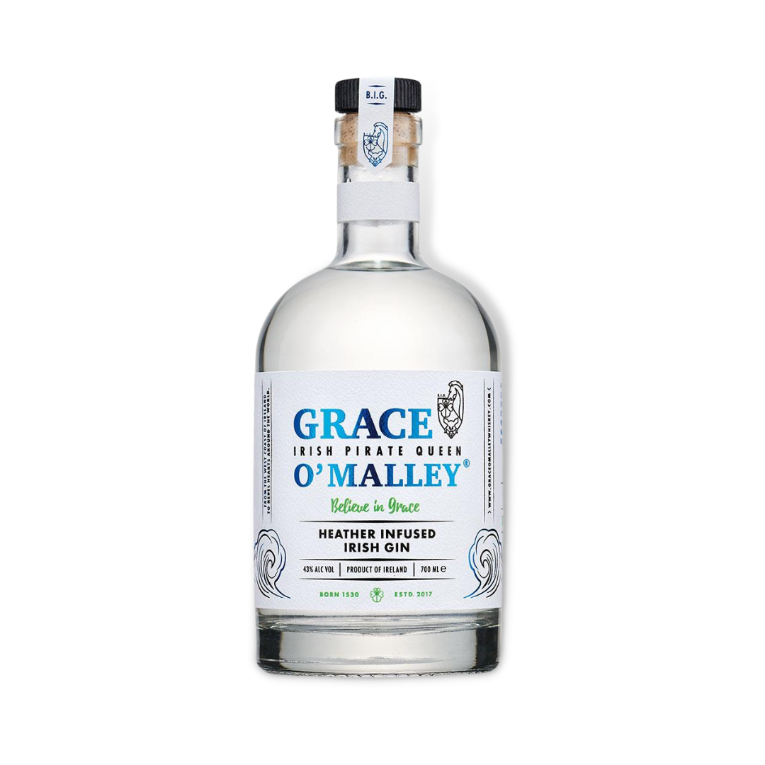 Irish Gin - Grace O'Malley Heather Infused Irish Gin 700ml (ABV 43%)