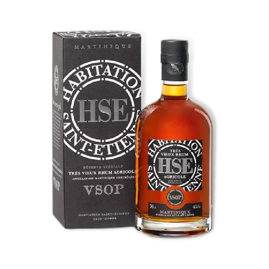 Dark Rum - Habitation St Etienne VSOP Oak Cask Rum 700ml (ABV 45%)