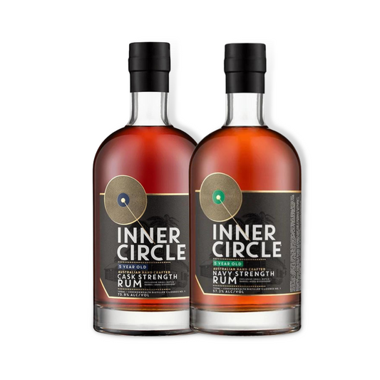 Dark Rum - Inner Circle Black 5 Year Old Cask Strength Rum 700ml (ABV 75.9%)