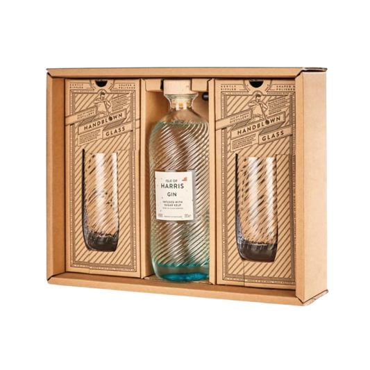 Scottish Gin - Isle of Harris Gin, Highball & Aromatic Water Gift Set 700ml (ABV 45%)