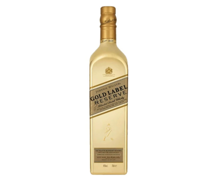 Scotch Whisky - Johnnie Walker Gold Label Reserve Limited Edition Bullion Bottle 700ml