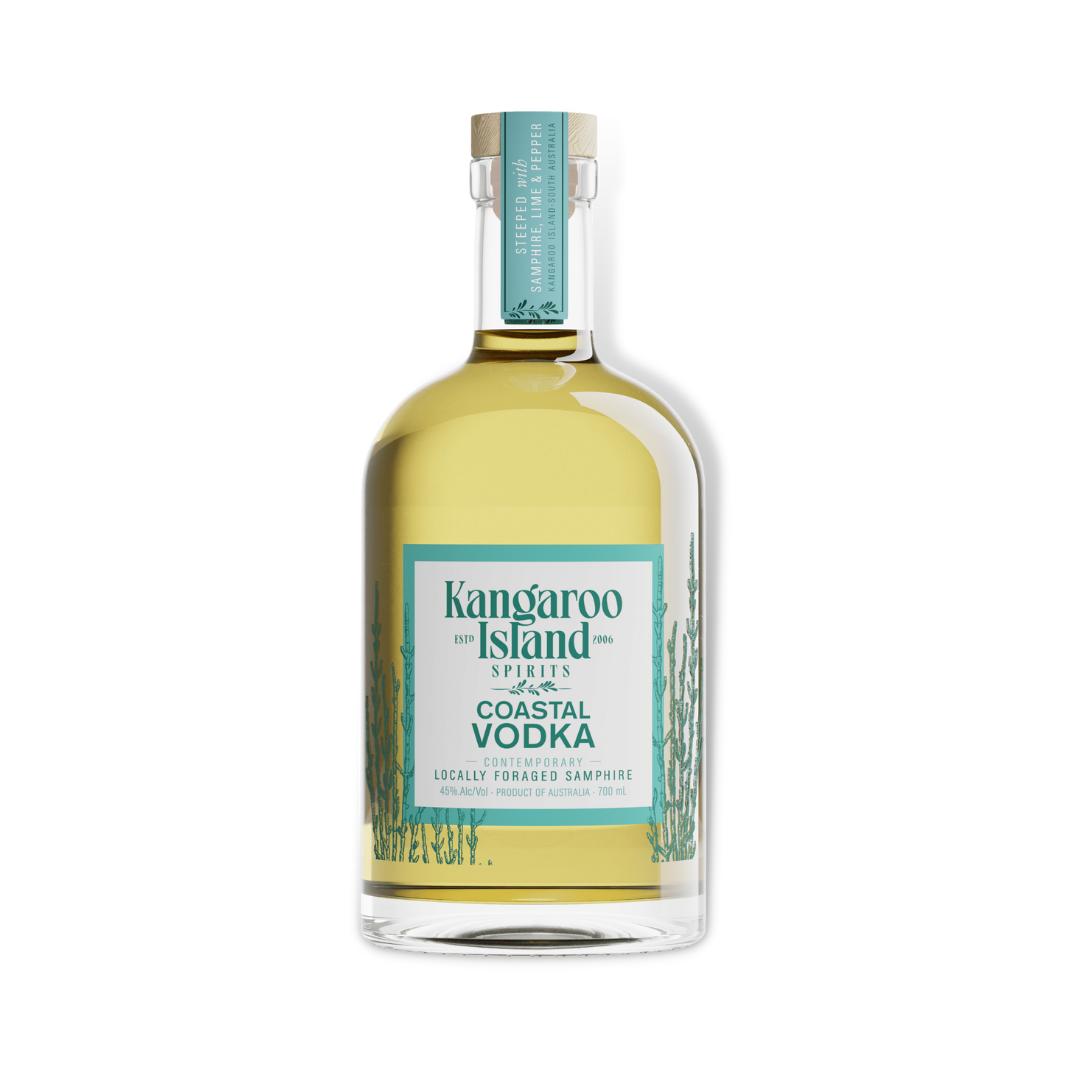 Australian Vodka - Kangaroo Island Spirits Coastal Vodka 700ml (ABV 45%)