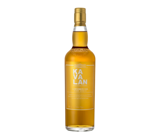 Taiwanese Whisky - Kavalan Ex Bourbon Oak Taiwanese Single Malt Whisky 700ml (ABV 46%)