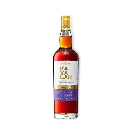 Taiwanese Whisky - Kavalan Solist Moscatel Sherry Single Cask Strength Single Malt Whisky 750ml (ABV 58.6%)