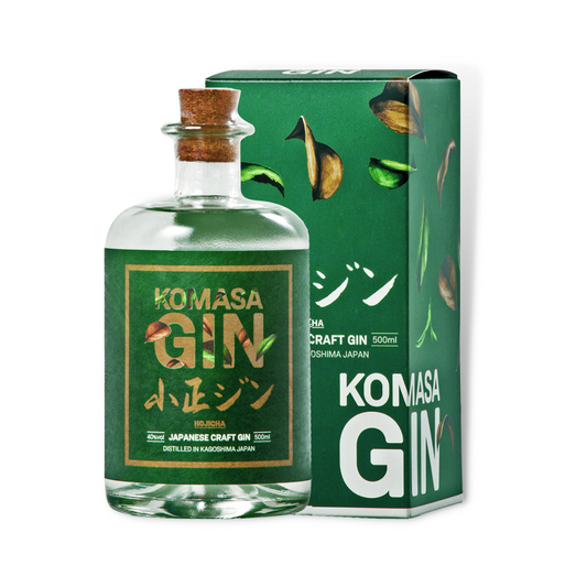 Japanese Gin - Komasa Gin Hojicha Japanese Crafted Gin 500ml (ABV 40%)
