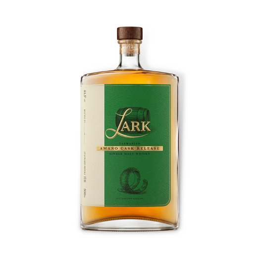 Australian Whisky - Lark Amaro Cask Release Single Malt Whisky 500ml (ABV 44.5%)