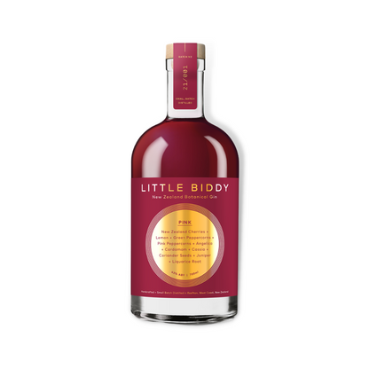 New Zealand Gin - Little Biddy Pink New Zealand Botanical Gin 700ml (ABV 43%)