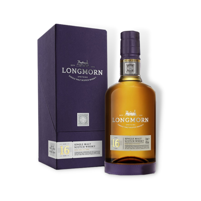 Scotch Whisky - Longmorn 16 Year Old Single Malt Scotch Whisky 700ml (ABV 48%)