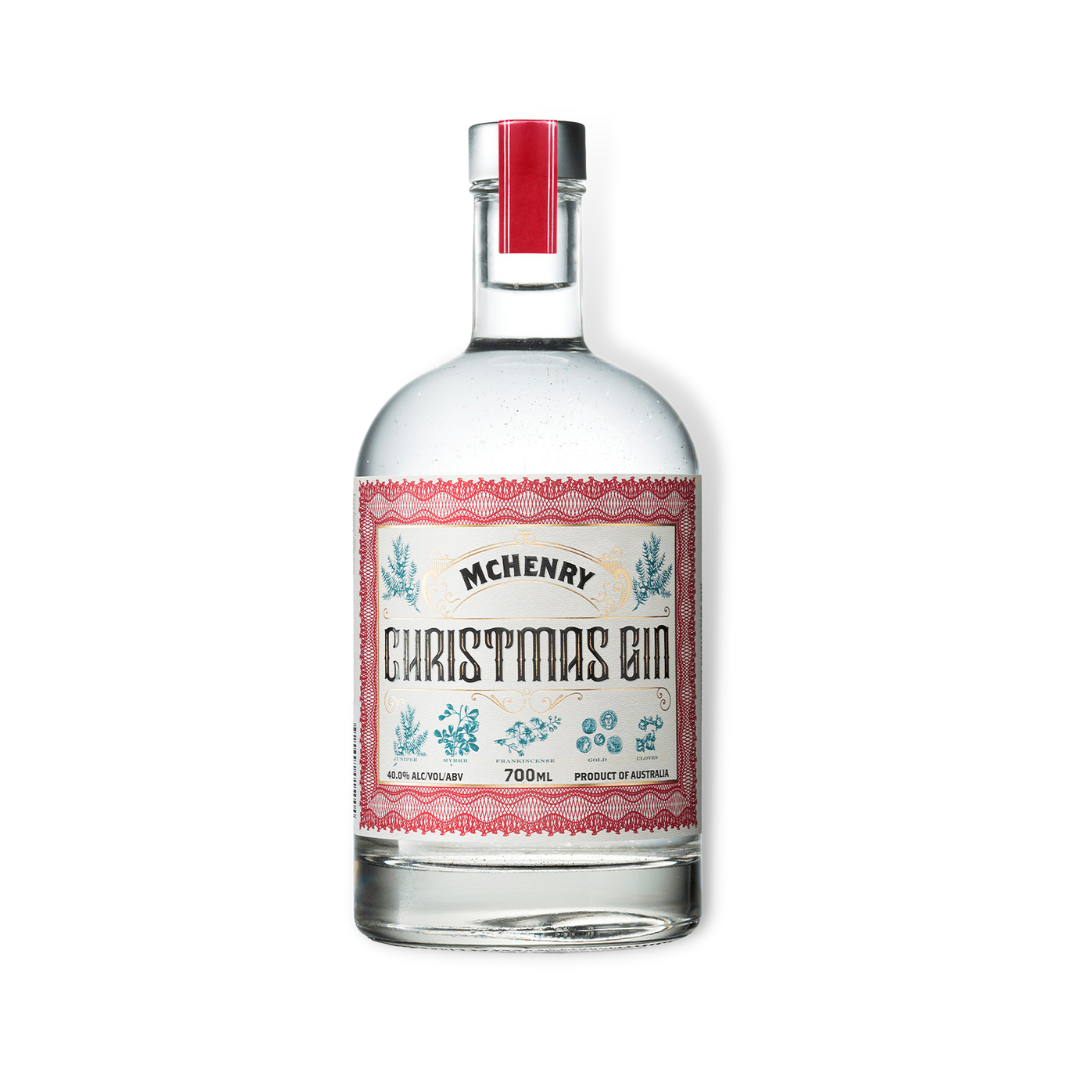 Australian Gin - McHenry Christmas Gin 700ml (ABV 40%)