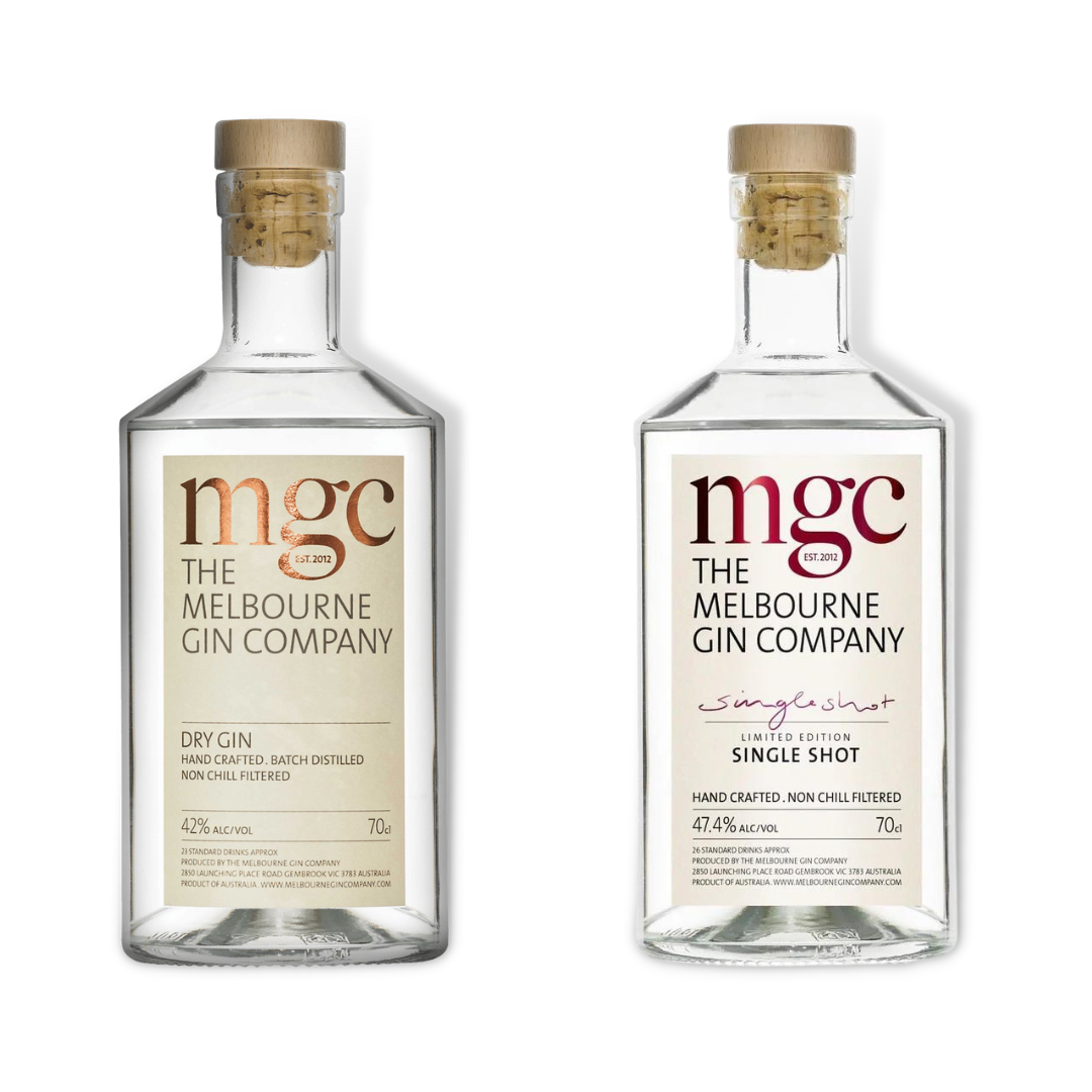 Australian Gin - Melbourne Gin Company Single Shot Gin 700ml (ABV 47.4%)