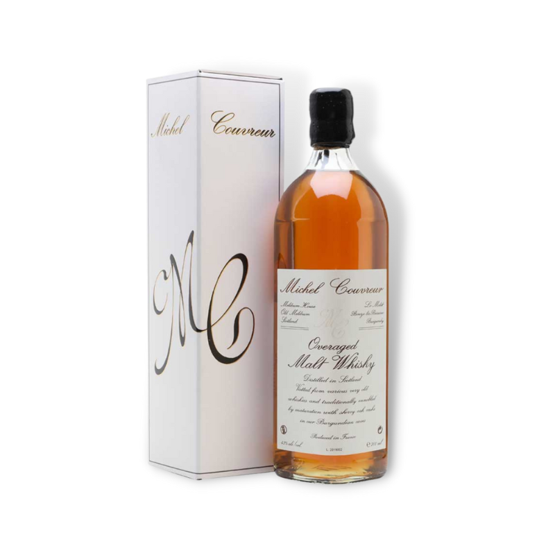 French Whisky - Michel Couvreur Overaged Malt Whisky 700ml (ABV 43%)