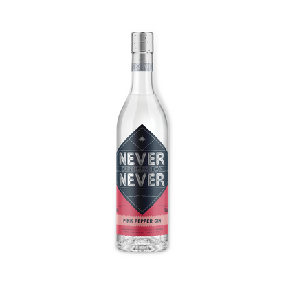 Australian Gin - Never Never Pink Pepper Gin 500ml (ABV 44%)