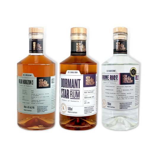Dark Rum - New Norfolk Dormant Star Single Rum 500ml (ABV 47.5%)