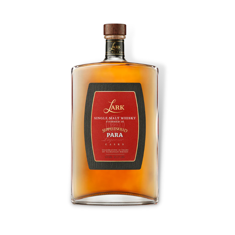 Australian Whisky - Lark PARA 1992 Vintage Release Single Malt Whisky 500ml (ABV 46.5%)