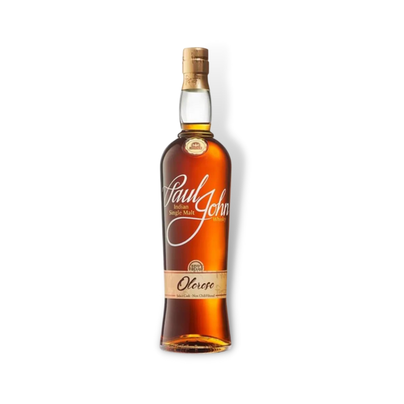 Indian Whisky - Paul John Oloroso Select Cask Indian Single Malt Whisky 700ml (ABV 48%)