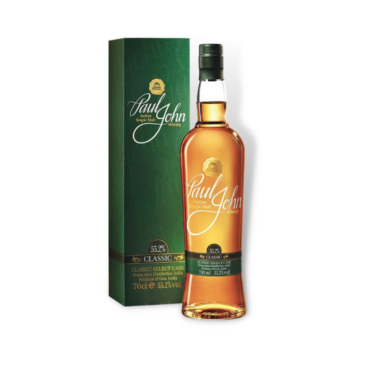 Indian Whisky - Paul John Classic Select Cask Indian Single Malt Whisky 700ml (ABV 55.5%)