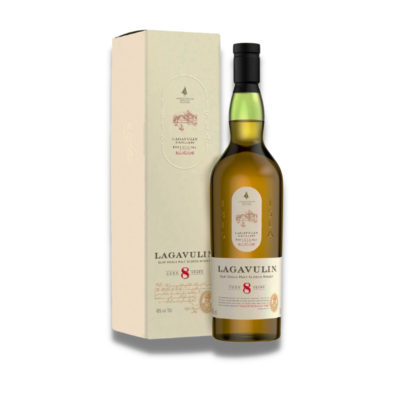 Lagavulin 8 Year Old Islay Single Malt Scotch Whisky 700ml (ABV 48% ...