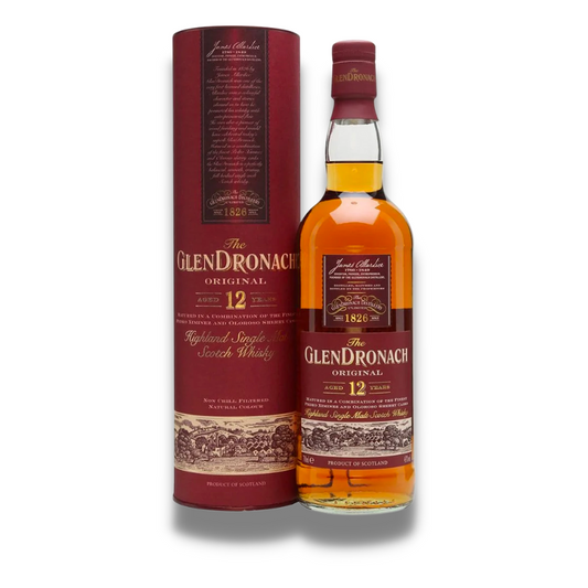 Whiskey - GlenDronach 12 Year Old Single Malt Scotch Whisky 700ml (ABV 43%)