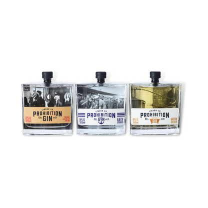 Australian Gin - Prohibition Original Gin Series Gift Pack 3 x 100ml