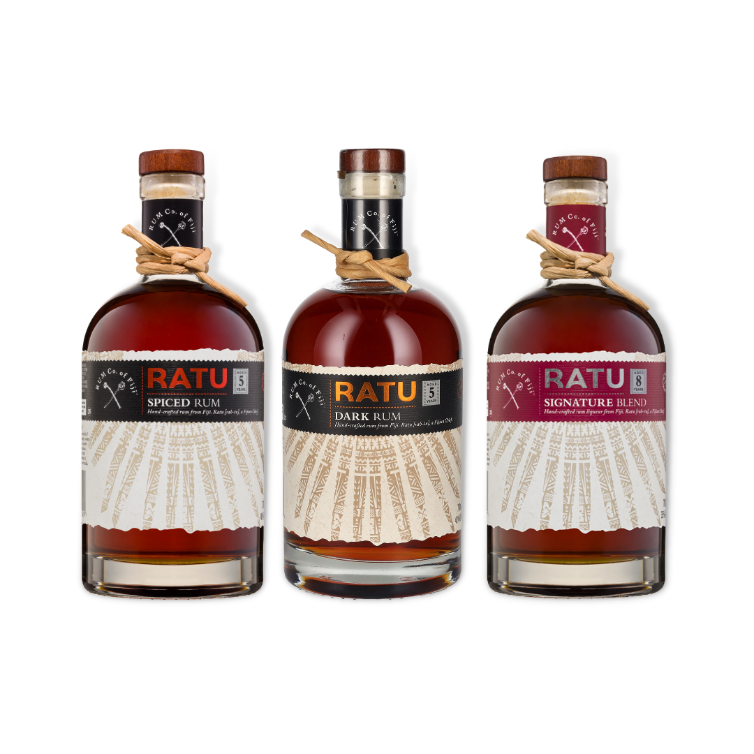 Dark Rum - Ratu 8 Year Old Signature Blend Rum 700ml (ABV 35%)