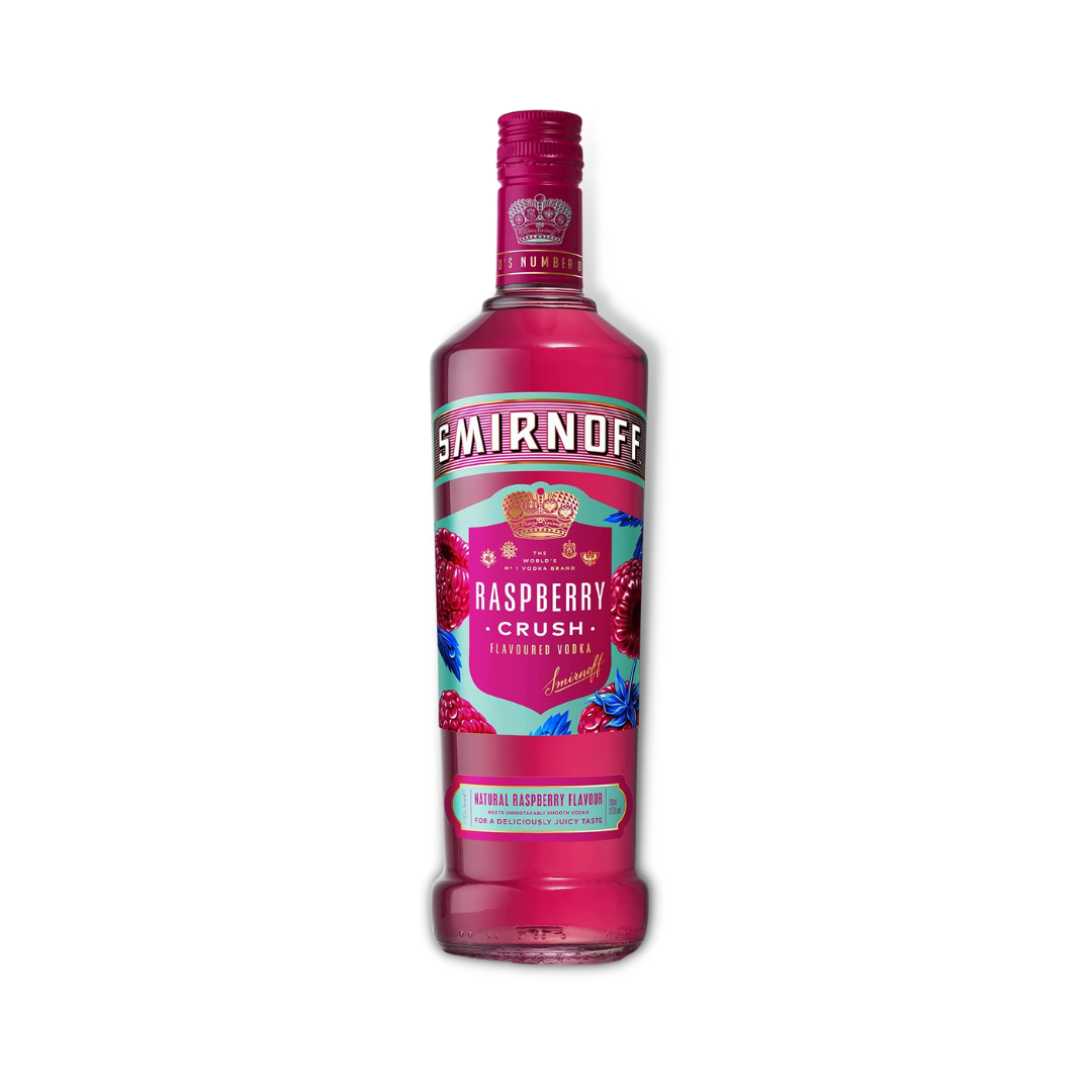 Smirdoff Raspberry Lemon Smirnoff Raspberry Crush Vodka 700ml (ABV 30%) – Luca Collections