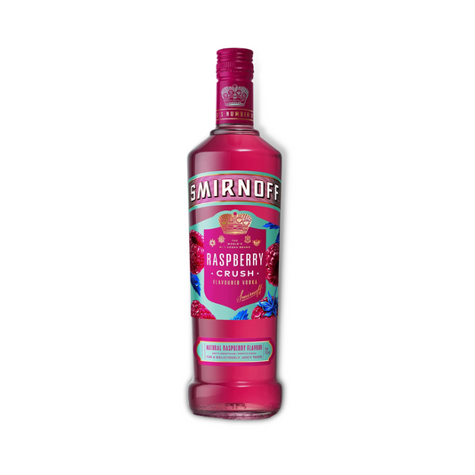 Australian Vodka - Smirnoff Raspberry Crush Vodka 700ml (ABV 30%)