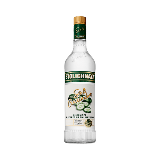 Latvian Vodka - Stolichnaya Cucumber Vodka 700ml (ABV 38%)