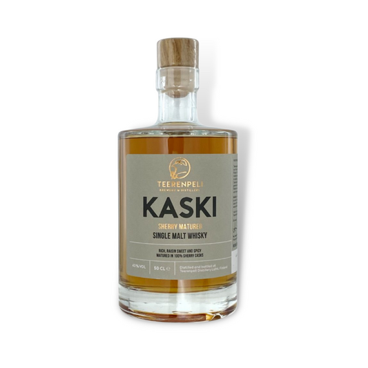 Finnish Whisky - Teerenpeli Kaski Sherry Cask Finish Single Malt Whisky 500ml (ABV 43%)