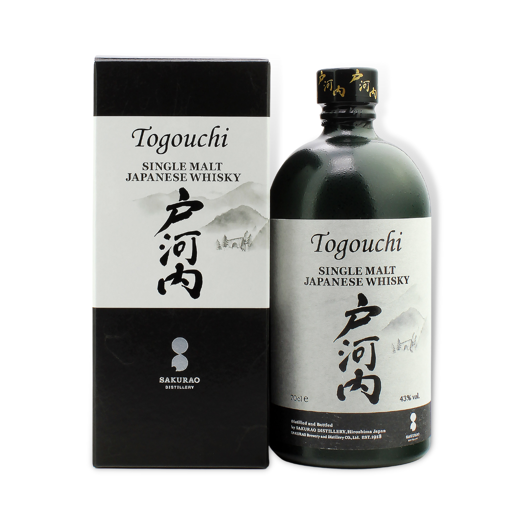 Japanese Whisky - Sakurao Togouchi Single Malt Japanese Whisky 700ml (ABV 43%)