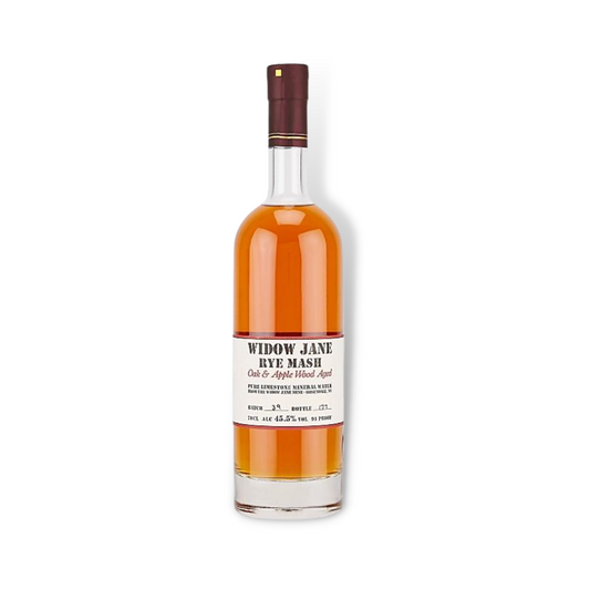 American Whiskey - Widow Jane American Oak & Apple Wood Aged Rye Whiskey 750ml / 700ml (ABV 45.5%)