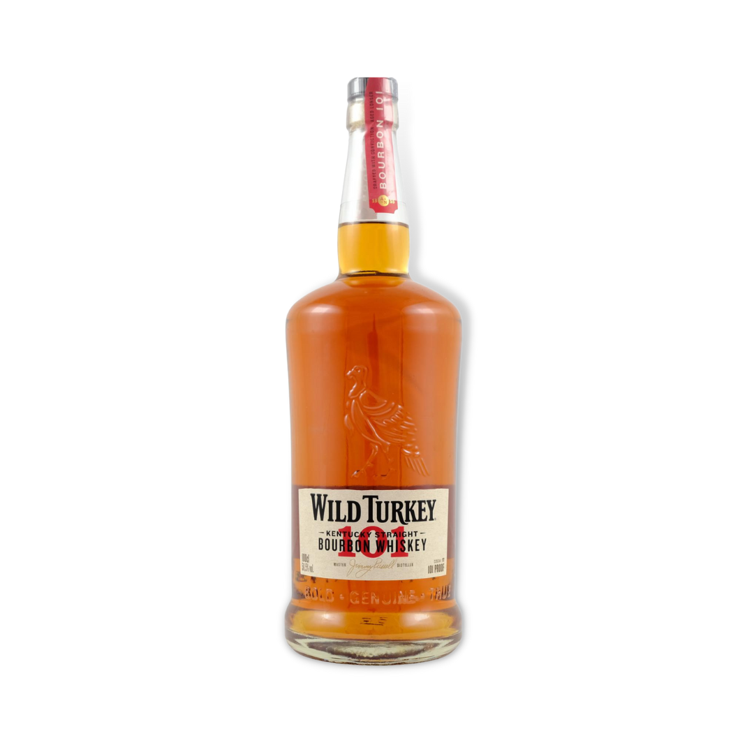 American Whiskey - Wild Turkey 101 Kentucky Straight Bourbon Whiskey 1ltr / 700ml (ABV 50.5%)