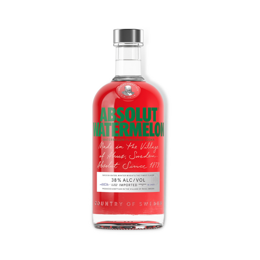 Swedish Vodka - Absolut Watermelon Vodka 700ml (ABV 38%)