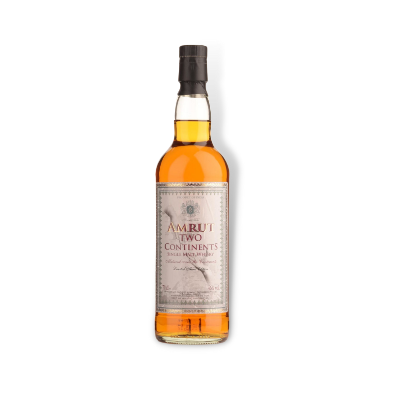 Indian Whisky - Amrut Two Continents Single Malt Whisky 700ml (ABV 46%)