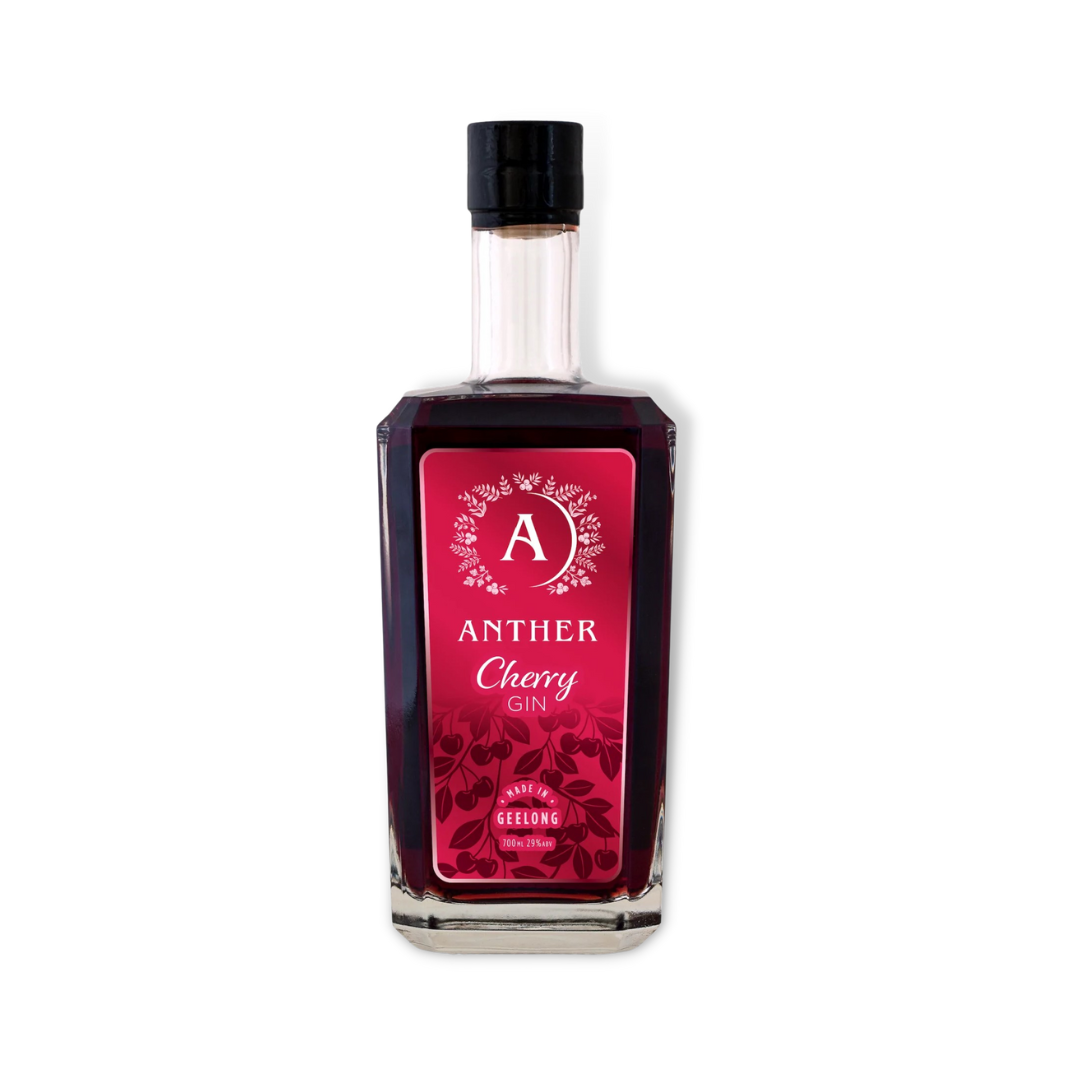 Australian Gin - Anther Cherry Gin 700ml (ABV 29%)