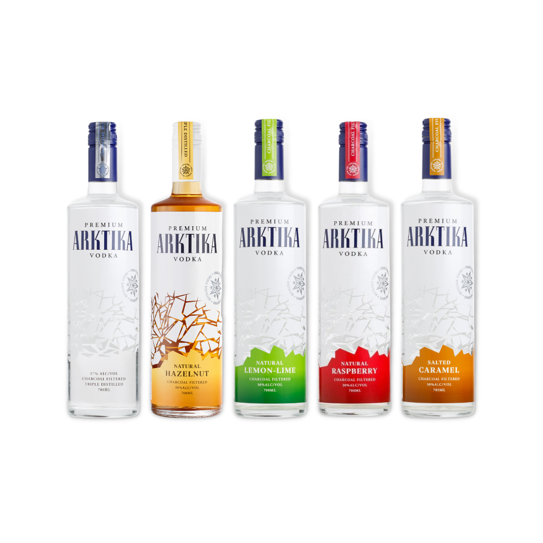 Australian Vodka - Arktika Vanilla Premium Vodka 700ml (ABV 30%)