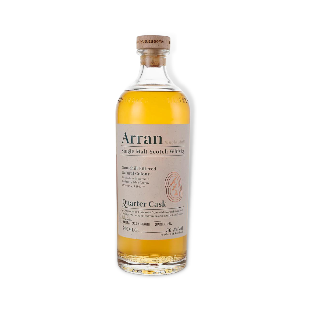 Scotch Whisky - Arran Quarter Cask The Bothy Single Malt Scotch Whisky 700ml (ABV 56.2%)