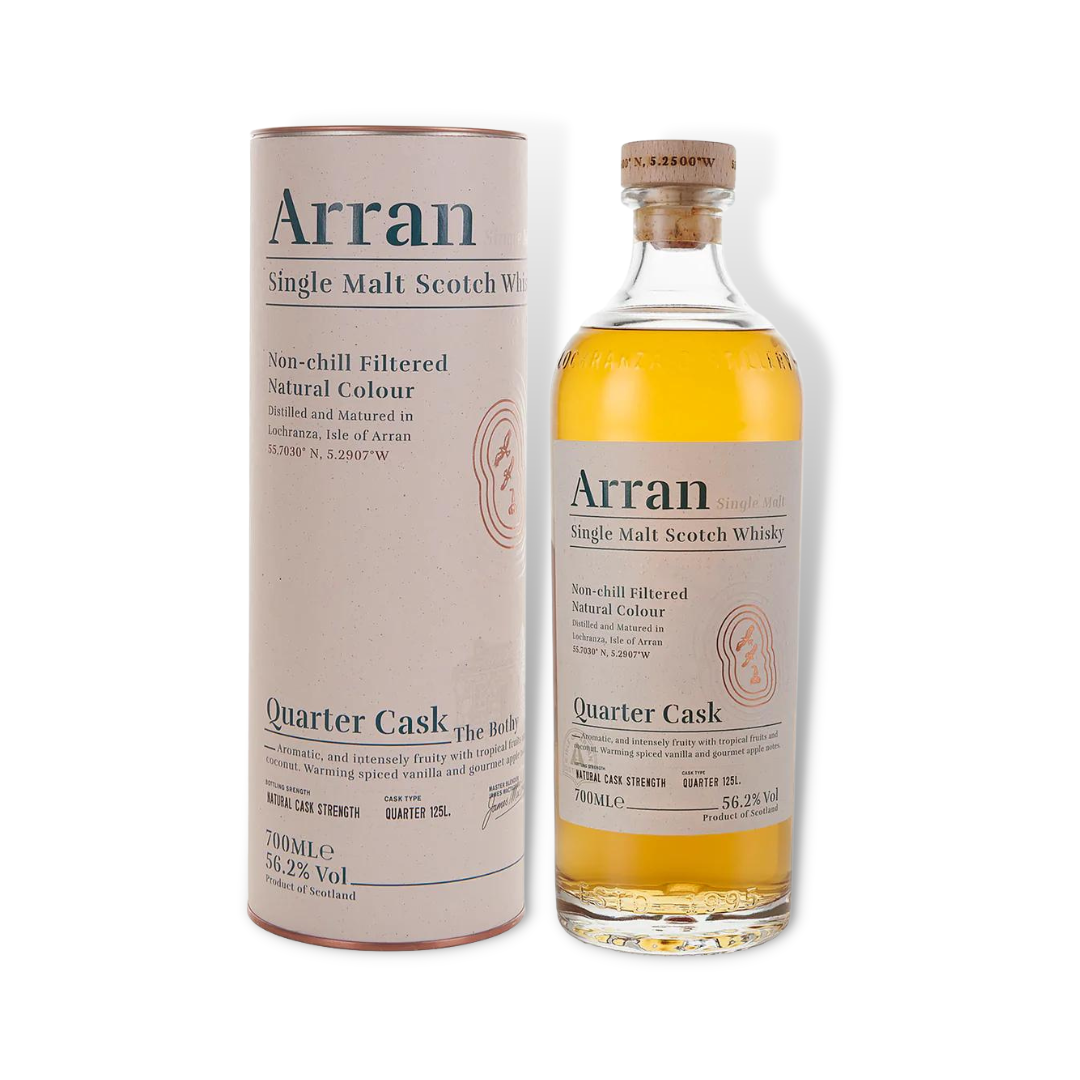 Scotch Whisky - Arran Quarter Cask The Bothy Single Malt Scotch Whisky 700ml (ABV 56.2%)